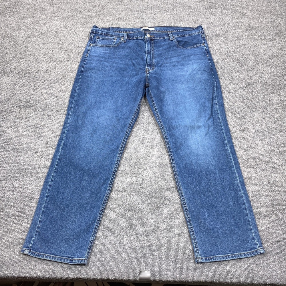 Signature by Levi Strauss Athletic Jeans Men 42x30 Blue Stretch Denim